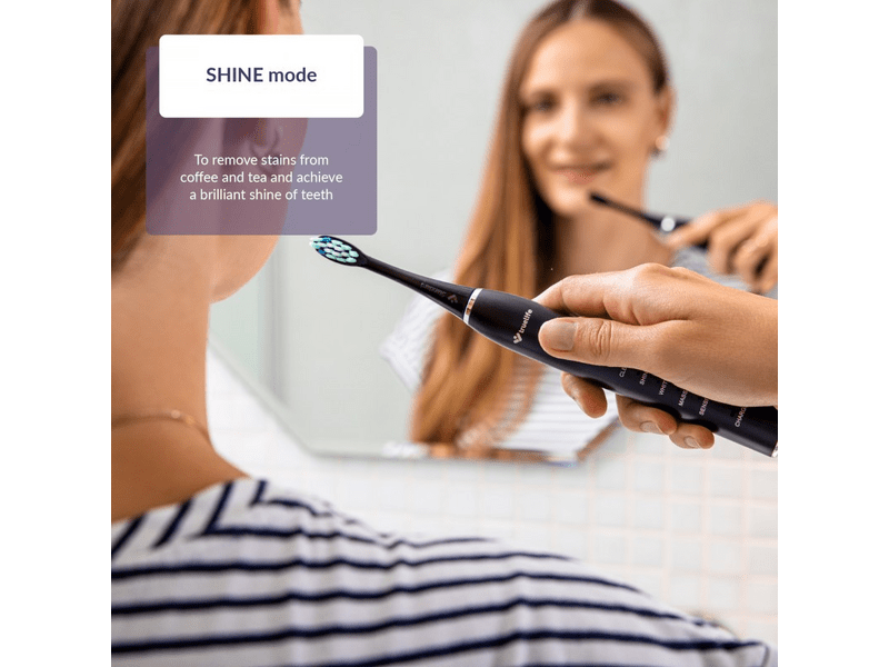 TrueLife SonicBrush Clean30 električna četkica za zube, crna