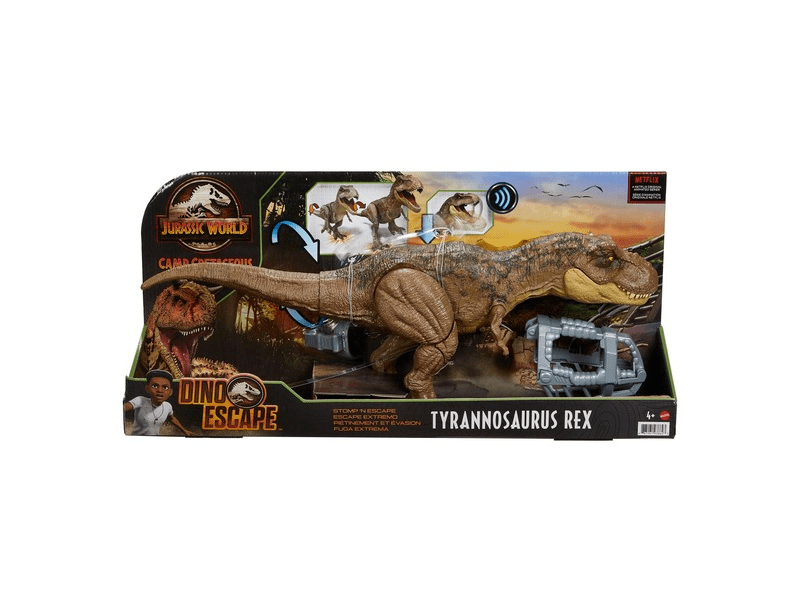 Jurassic World: Stomp and Attack Tomboló T-Rex figura (GWD67)