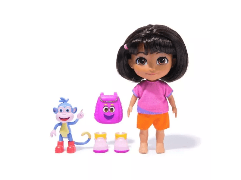 Dóra, a felfedező: Dóra baba Csizivel játékszett  (6071800)