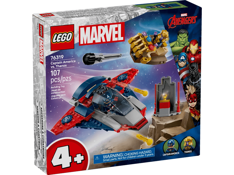 LEGO® Marvel Kapetan Amerika vs.Thanos (76319)