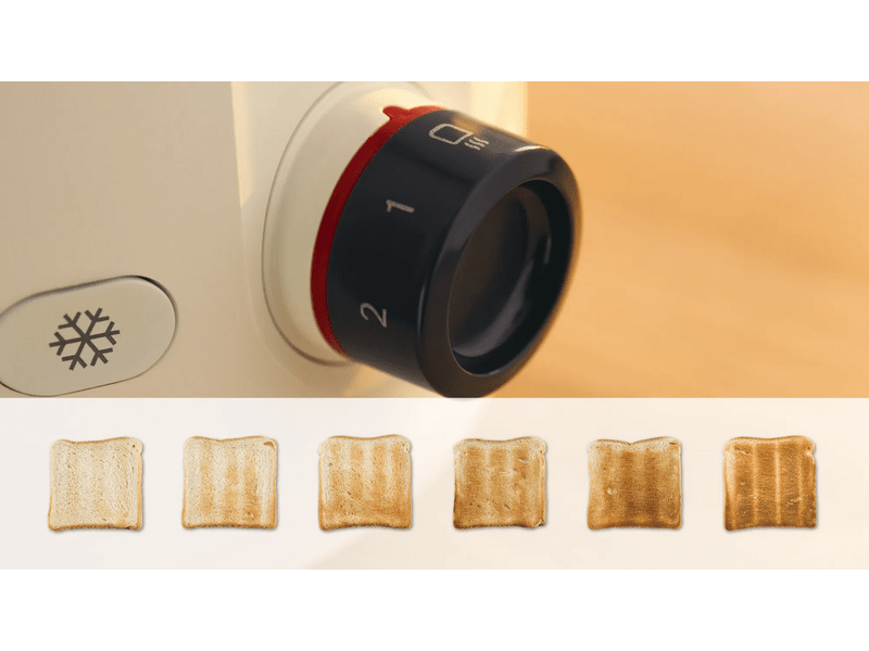 Bosch MyMoment Kompakt kenyérpirító, Bézs (TAT2M127)