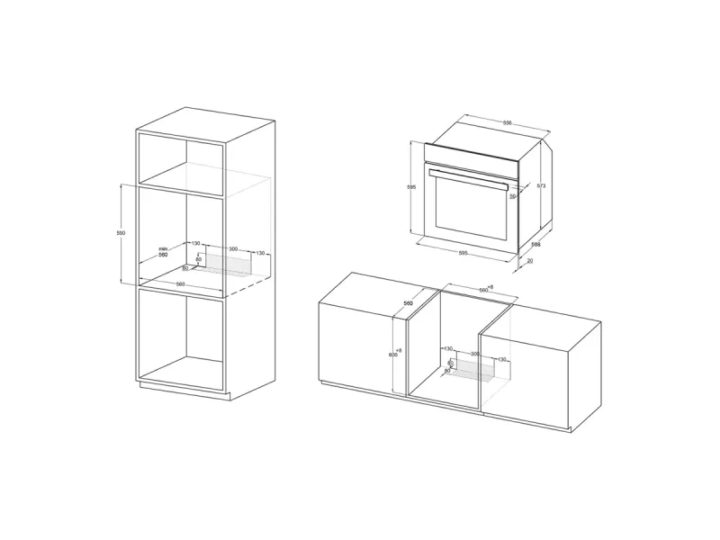 MPM MPM-63-BO-25 Beépíthető sütő
