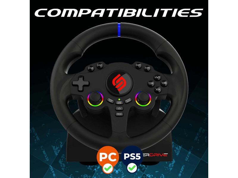 Subsonic Superdrive Multi 220 RS-5 PC/PS5 Versenykormány (SA5720-2)