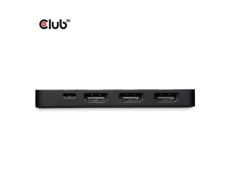 Club 3D Átalakító DisplayPort 2.1 to 3xHDMI (CSV-7330)