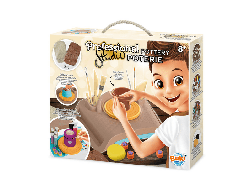 Buki 5426 Agyag kerámia korongozó készlet