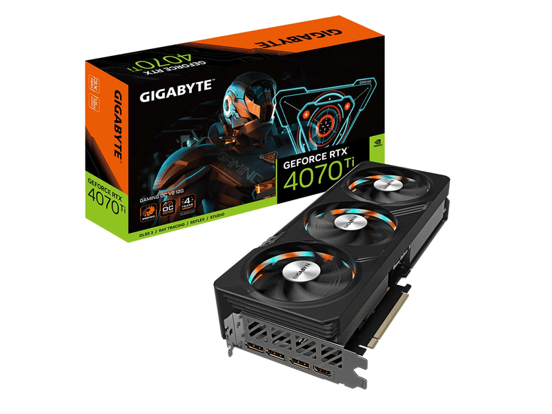 Gigabyte nVIDIA RTX 4070 Ti 12GB VGA (GV-N407TGAMING-12GD)