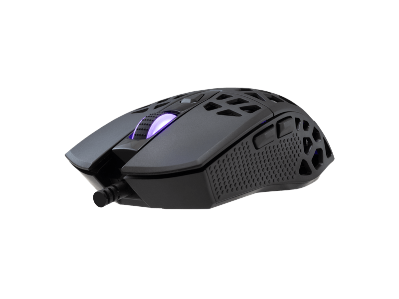 White Shark GM-5018B Caradoc Gamer egér, fekete