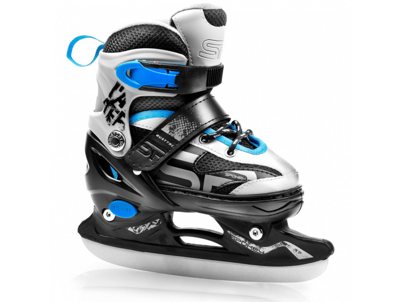 Spokey Quattro 4in1 állítható korcsolya, kék, 34-37