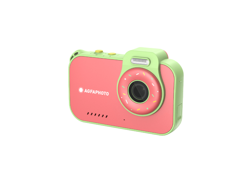 AgfaPhoto Photo Realikids 2 gyerekfényképezőgép, piros (AG-ARKCW2PK)