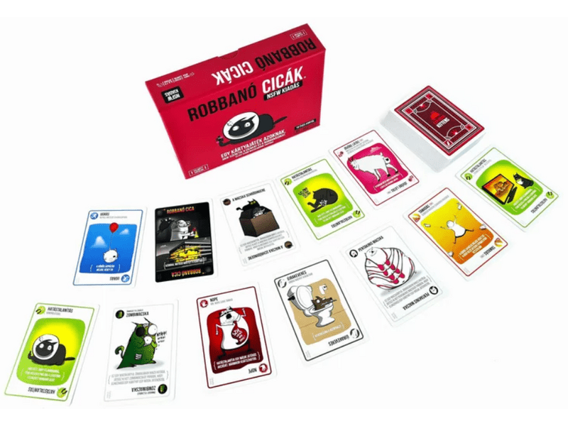 Robbanó cicák: NSFW kiadás Társasjáték (EXP 10007)