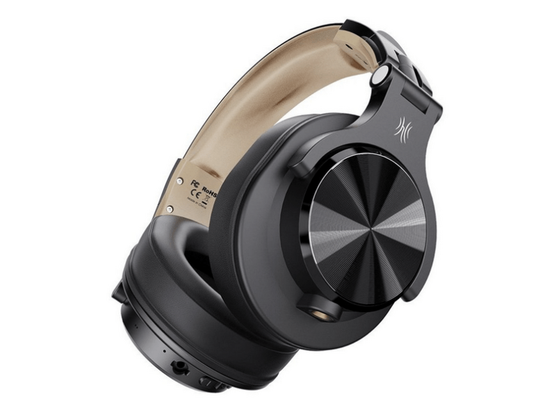 OneOdio A70-BG BT Bluetooth fejhallgató, fekete/arany