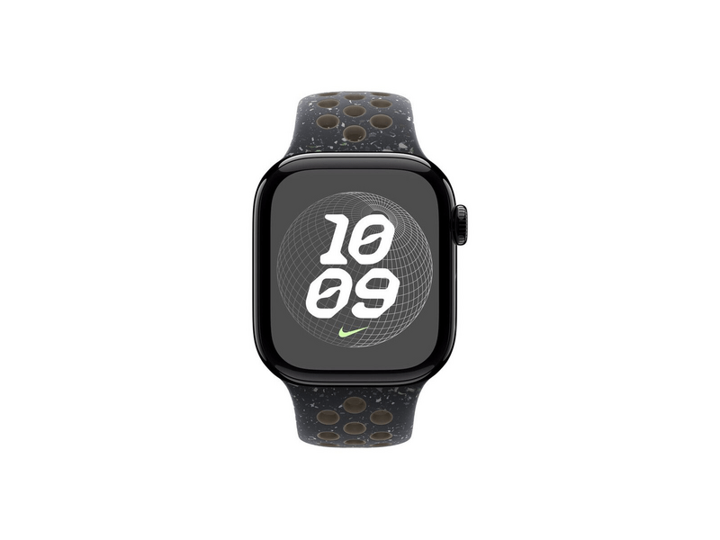 Apple Watch 42 mm-es éjféli égbolt Nike sportszíj, S/M (MYJP3ZM/A)