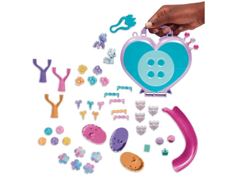 Én kicsi pónim: Varázslatos mini világ kompakt játékszett - Kantárerdő (F38765L0)