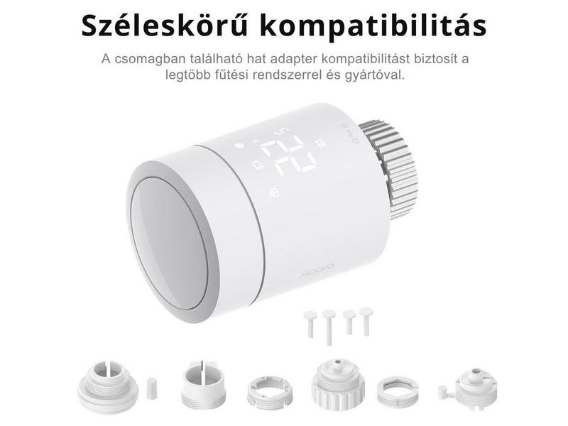 Aqara W600 Thermostat okos termosztatikus radiátorszelep (WT-A03D)