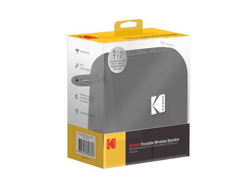 Kodak KO-PWS-2240 hordozható hangszóró, fekete