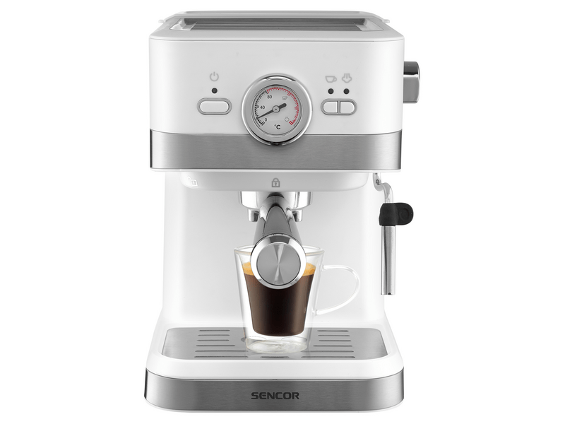 Sencor SES 1720WH Espresso aparat za kavu, Bijela