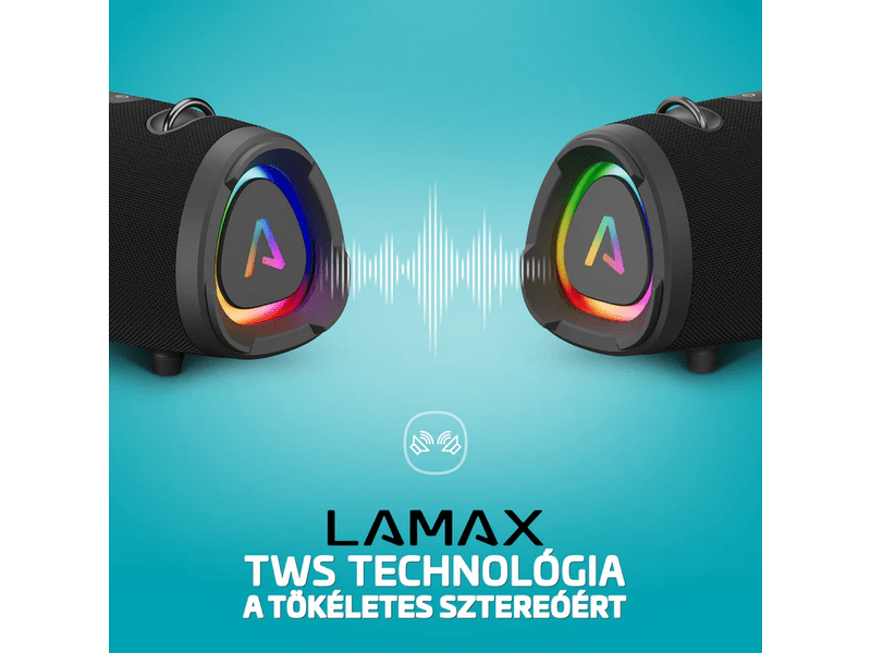 LAMAX Eclipse1 Hordozható hangszóró (LXWSMECL1NNBA)