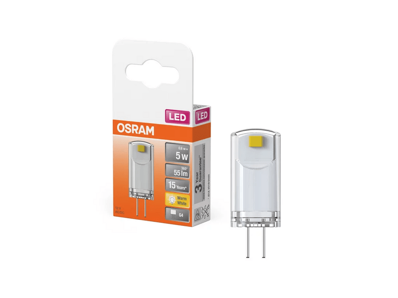 Osram LED PIN 5 320° 0.6W 827 G4