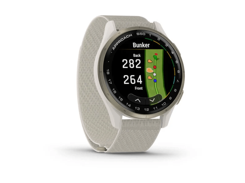 Garmin Approach S50 Okosóra, arany/krém (010-03010-01)