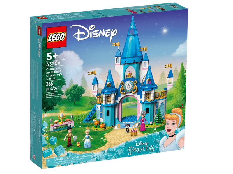 LEGO® Disney Princess™ Hamupipőke és Szőke herceg kastélya (43206)