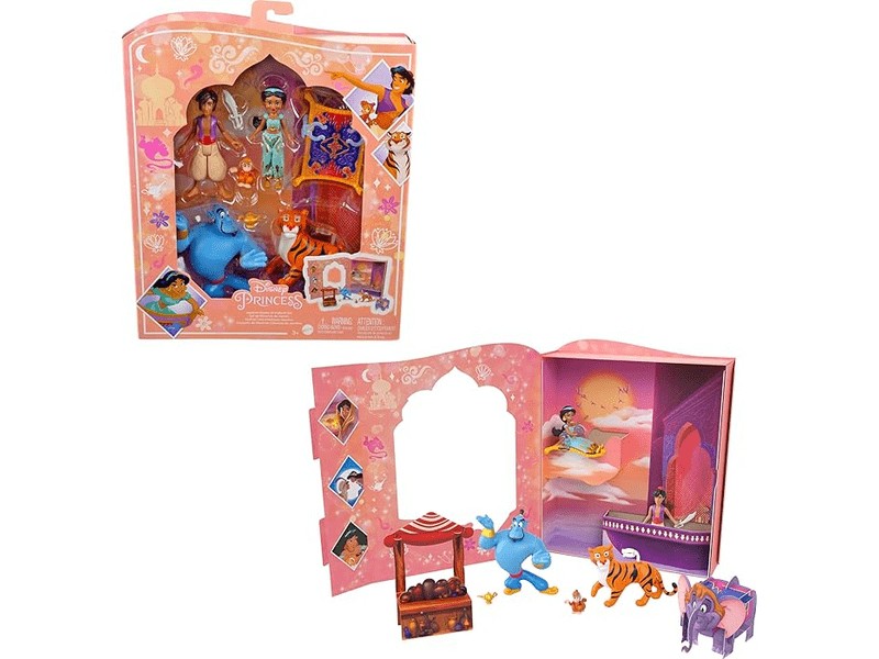 Disney hercegnők: Mesekönyv játékszett - Jázmin (HPL57)