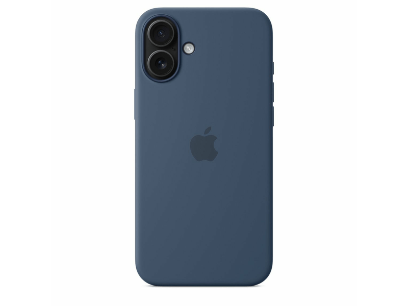 iPhone 16 Plus Silicone Case MagS. Denim