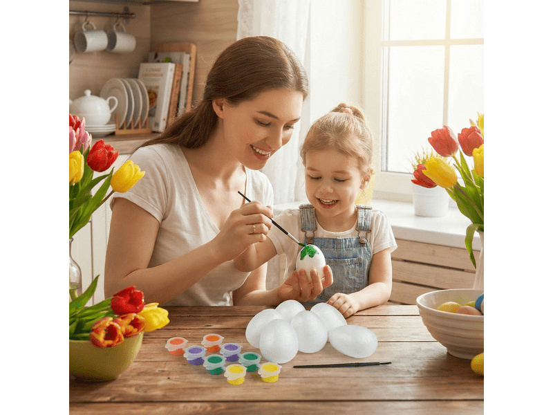 Family 57995 Húsvéti dekoráció, húsvéti habtojás festő szett