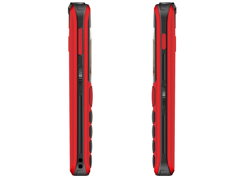 Evolveo EasyPhone ET Nyomógombos mobiltelefon, piros (SGM EP-851-ETR)