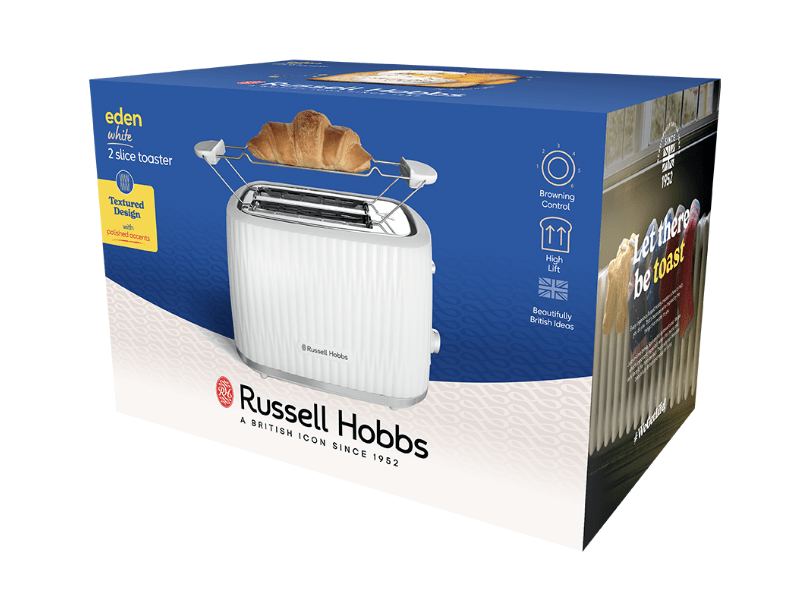 Russell Hobbs Eden toster, bijeli (27370-56)