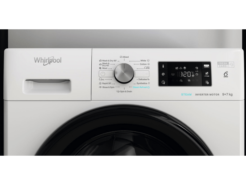 Whirlpool FFWDB976258BVEE Mosó-, szárítógép