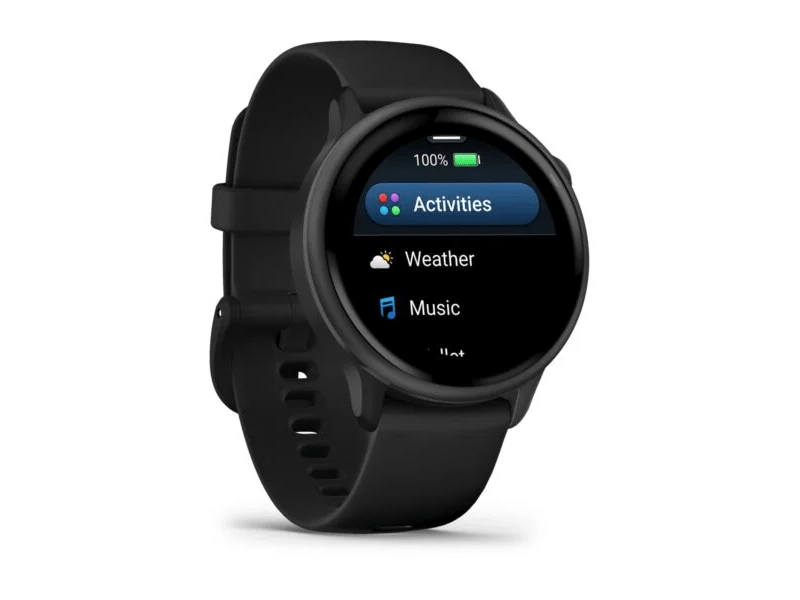 Garmin Vivoactive 6 Okosóra, fekete (010-02985-00)