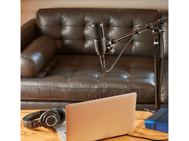 Audio-Technica AT2020 Kardioid Kondenzátor Mikrofon