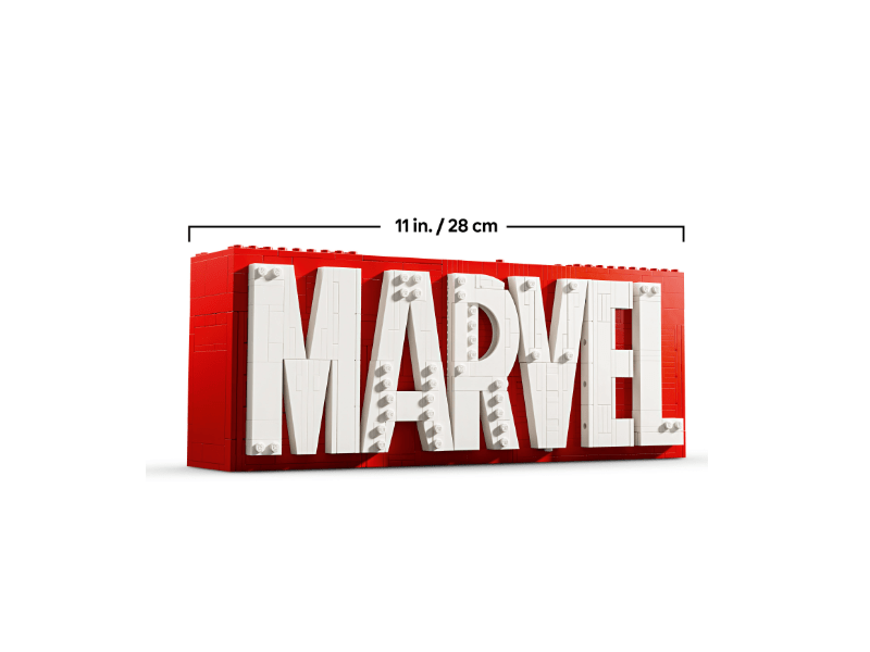 LEGO® Marvel: MARVEL logó és minifigurák (76313)