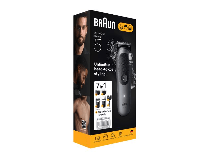 Braun AIO 5520 višenamjenski aparat za njegu dlačica na tijelu