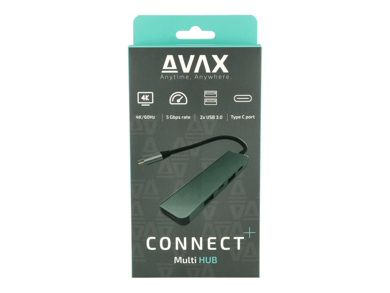 Avax HB611 5u1 HUB TypeC - HDMI,Type-C, 2xUSB 3.0,100W