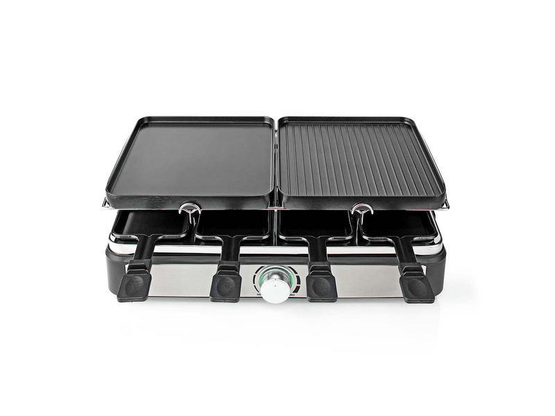 Nedis FCRA300FBK8 Gourmet/raclette grill, 8 személyes