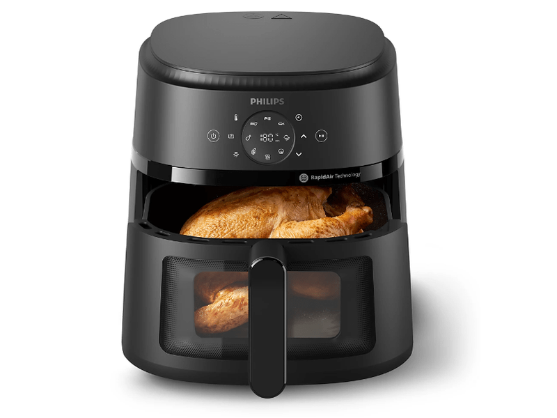 Series 2000 Airfryer, 6.3L, fekete