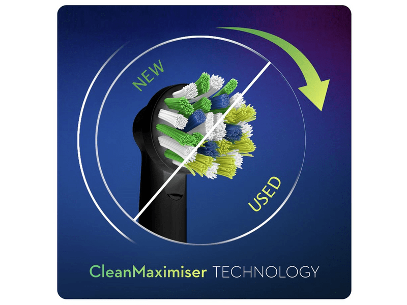 Oral-B EB50BK-2 Cross Action rezervna glava, 2 kom, crna