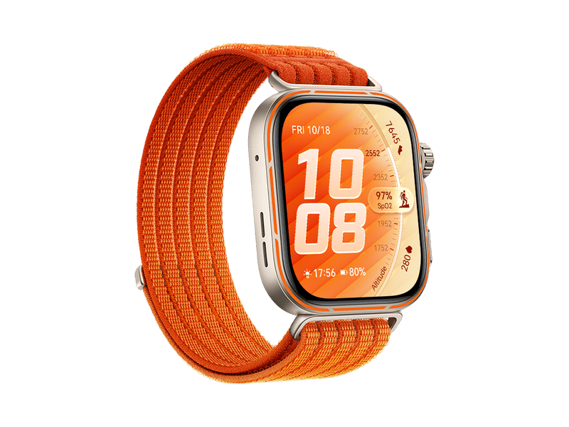 Huawei Watch Fit 5 Pro Okosóra, narancssárga (55020HRW)