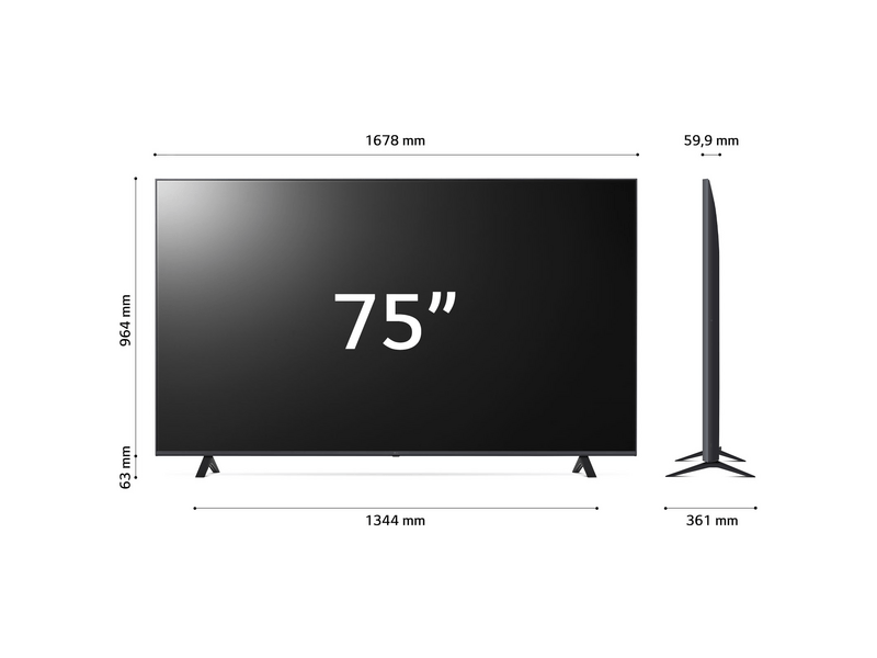 LG 75UR78003LK UHD 75