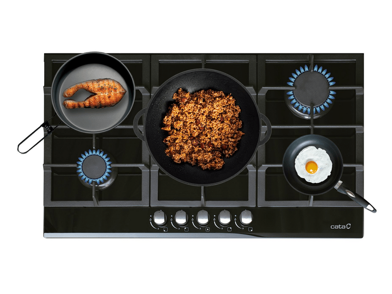 Cata LCI-9041 BK Beépíthető gáz főzőlap (08005404)