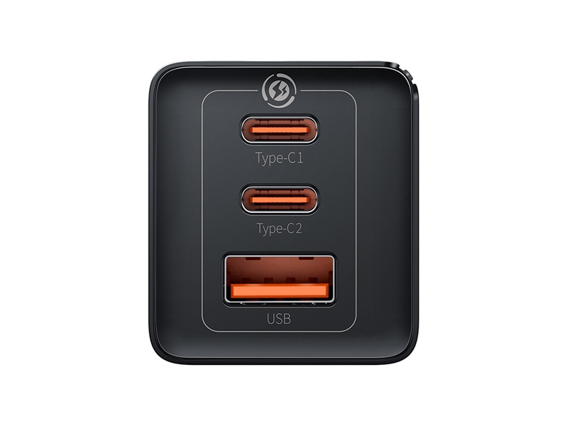 Baseus GaN5 Pro hálózati gyorstöltő, 65W (CCGP120201)
