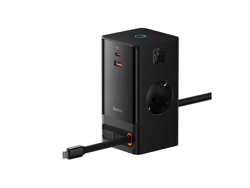 Baseus PowerCombo töltőállomás, 65W (PSLR000301)