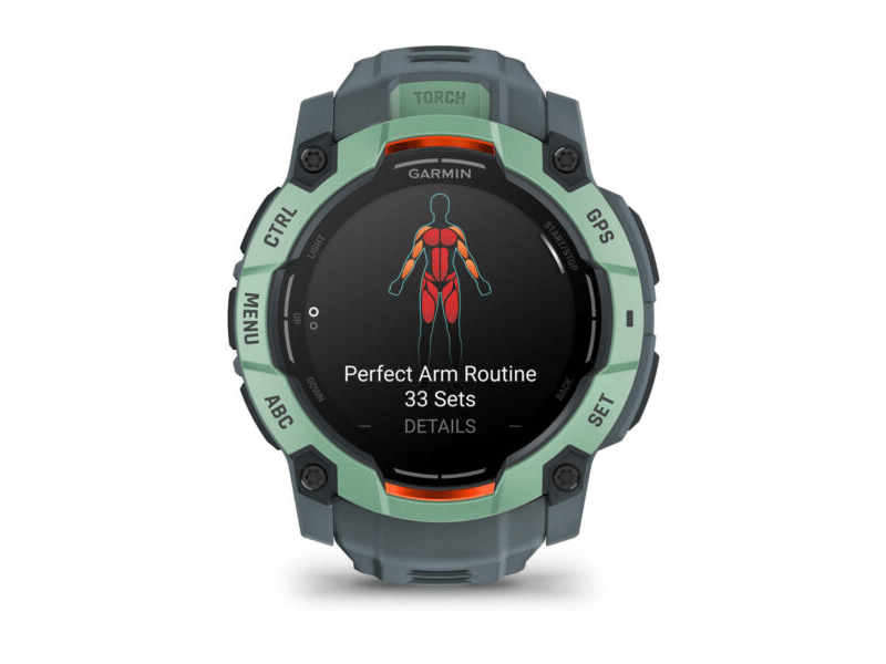 Garmin Instinct 3 AMOLED okosóra, 50mm, tropic (010-03020-01)