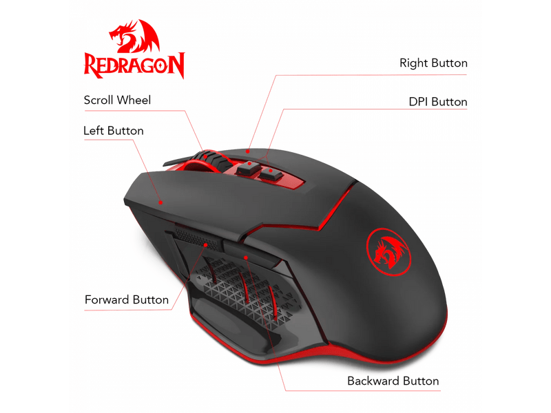 Redragon Mirage Gaming egér M690