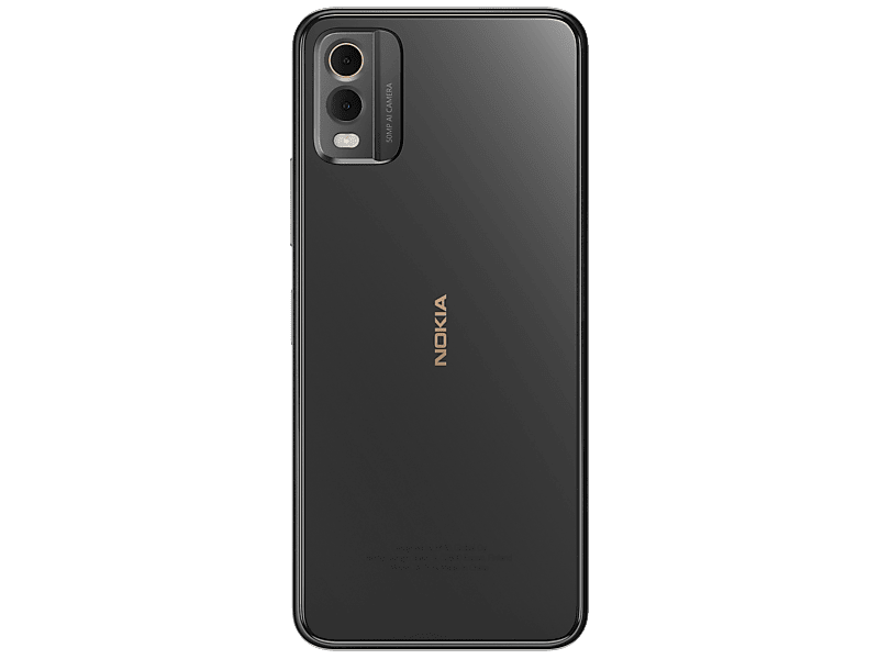 Nokia C32 4+64GB Okostelefon, Fekete + Telekom SIM