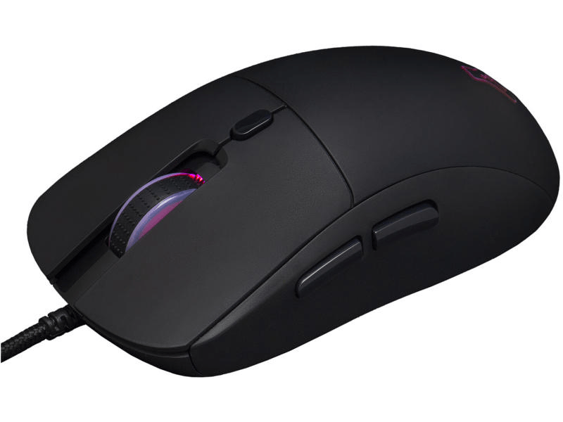 The G-Lab KULT-COBALT-B Gamer egér, fekete