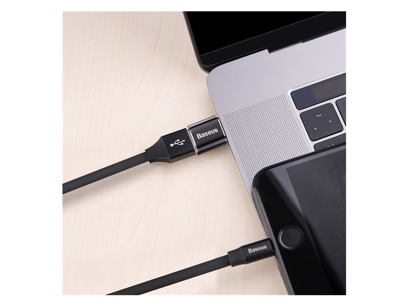 Baseus Mini USB Type-A – USB Type-C átalakító adapter (CATOTG01)