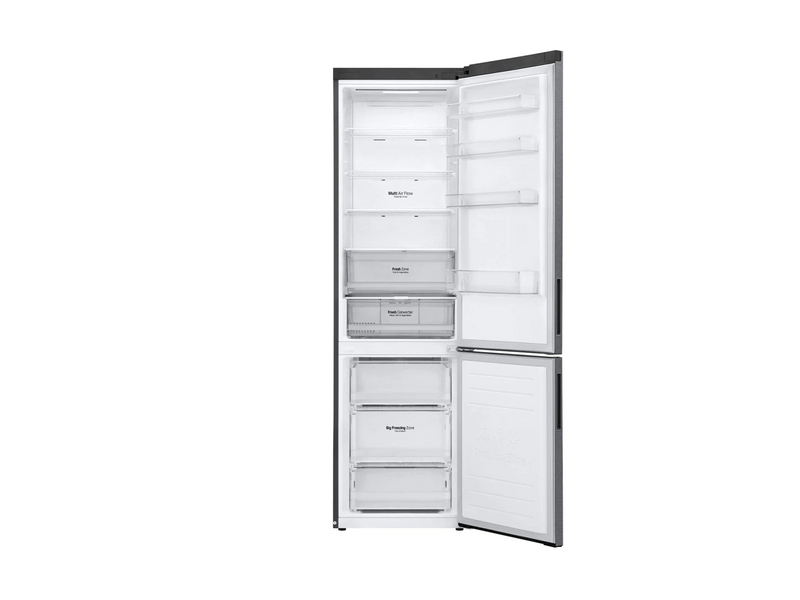 LG GBP62DSXCC1 Alulfagyasztós hűtőszekrény, DoorCooling+™ és ThinQ™ technológia, 384L kapacitás