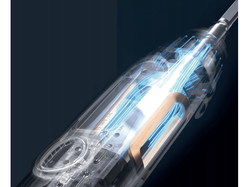 Oclean X Pro digitalna električna četkica za zube, plava